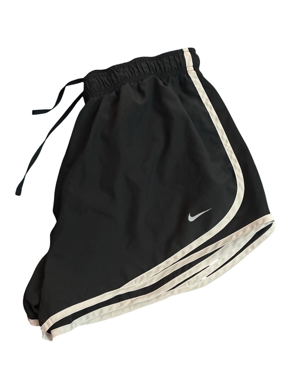 Nike Dry Tempo Running Shorts XL Black White Trim 831558-011 Track Gym Size XL - Picture 7 of 8